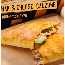 HAM AND CHEESE CALZONE by Yellow Cab